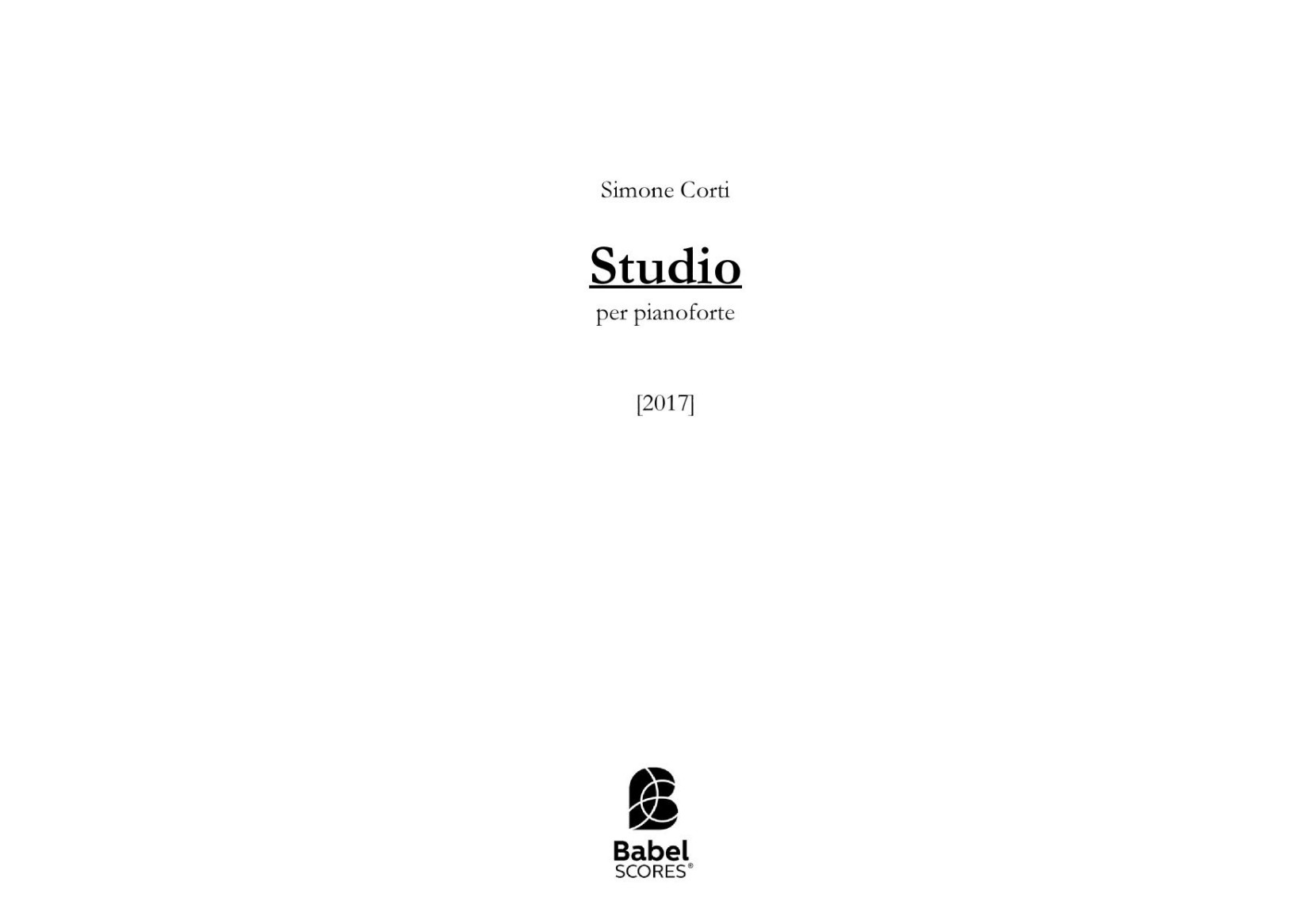 Studio